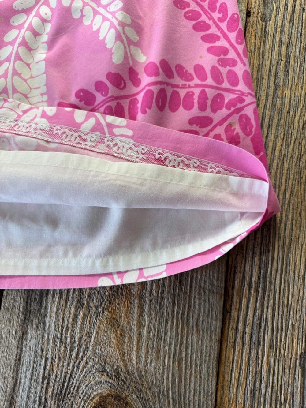 Lilly Pulitzer Palm Tree Skirt Size 10 - Picture 4 of 11